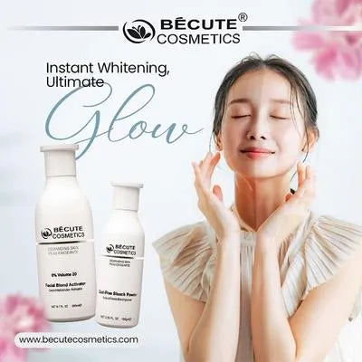 Becute Whitening And Brightening Skin Polisher & Activator, 1 Set-( 2 PCs )
