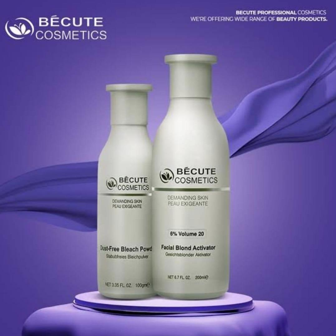 Becute Whitening And Brightening Skin Polisher & Activator, 1 Set-( 2 PCs )